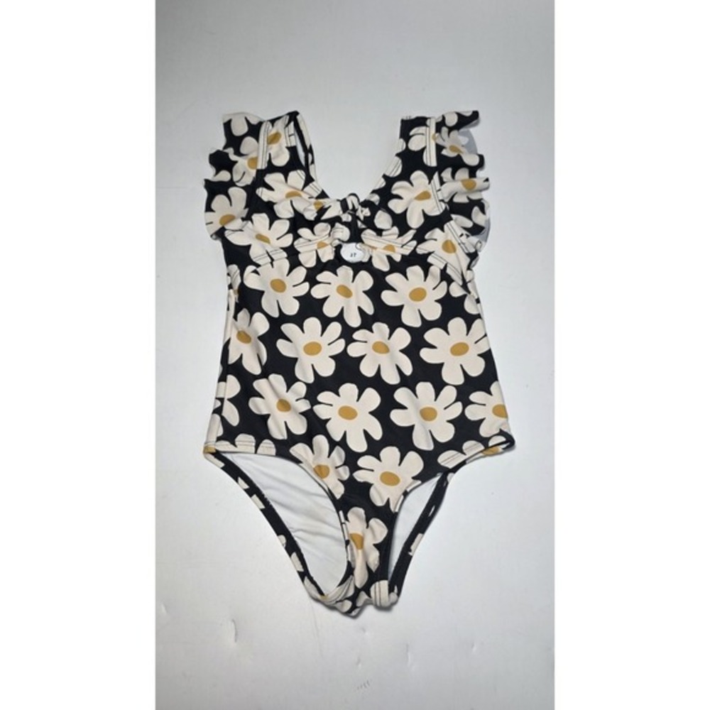 Jessica Simpson Toddler Girls 2T Daisy Floral Print One Piece Swimsuit
